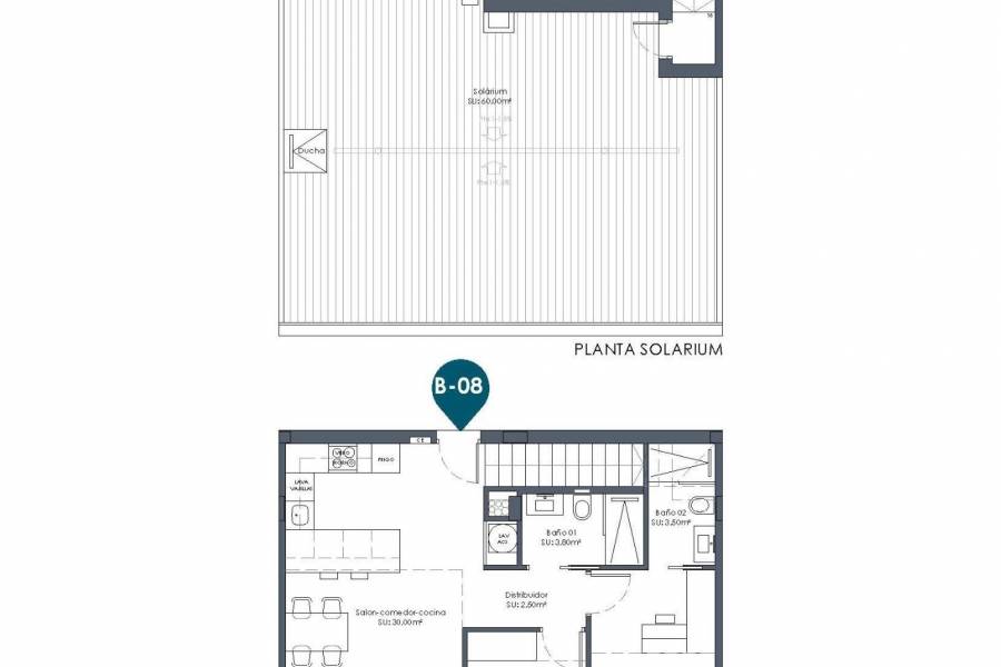 Nieuwbouw - Penthouse - Los Alcázares - Serena Golf