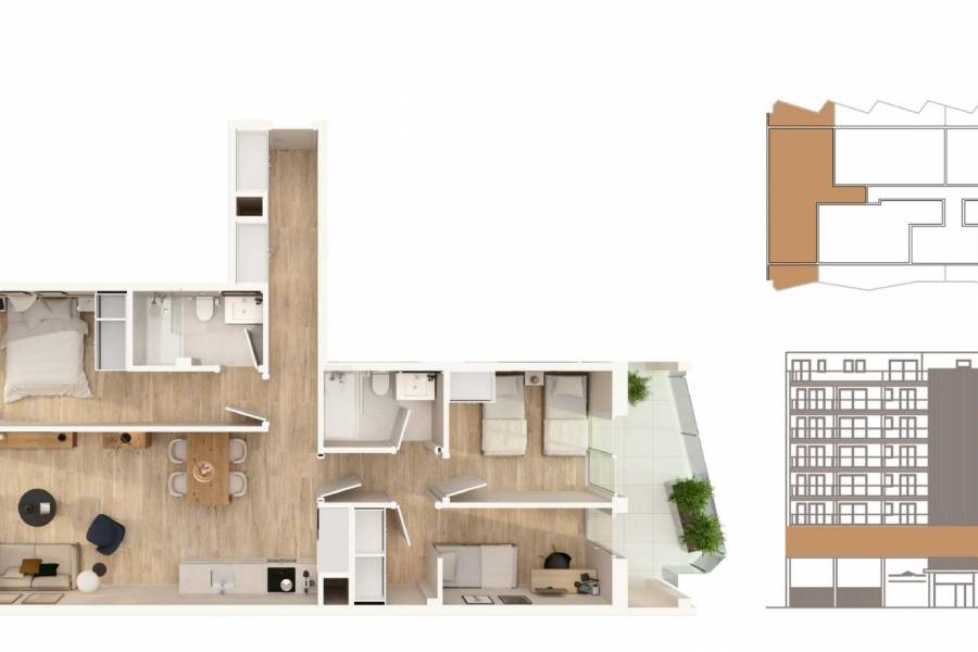 Nueva construcción  - Apartamento - Moncofa - Playa de Moncofa
