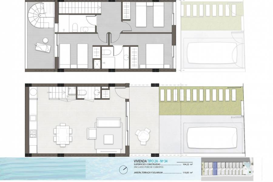 New Build - Townhouse - Pilar de la Horadada - Pilar de la Horada