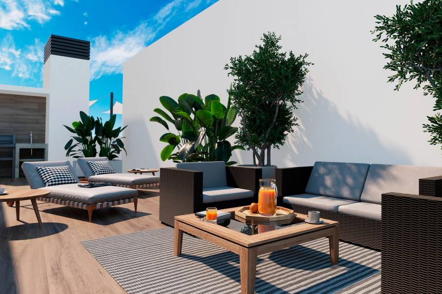 Nueva construcción  - Atico - Torrevieja - Playa de El Cura