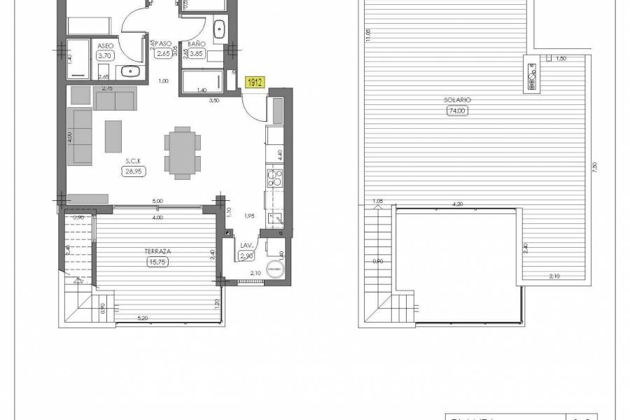 Nieuwbouw - Appartement - Algorfa - La Finca Golf Resort