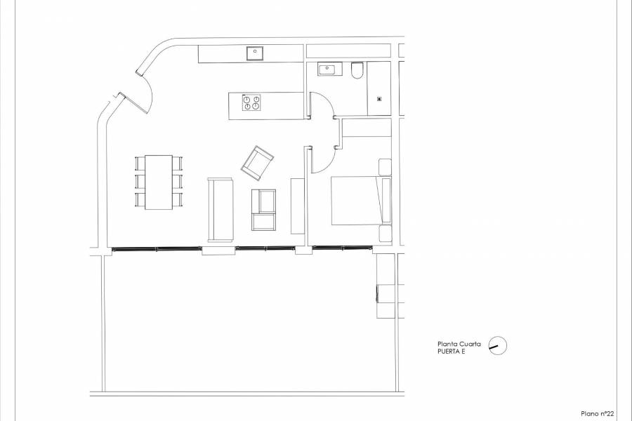Nueva construcción  - Atico - Calpe - Arenal Bol