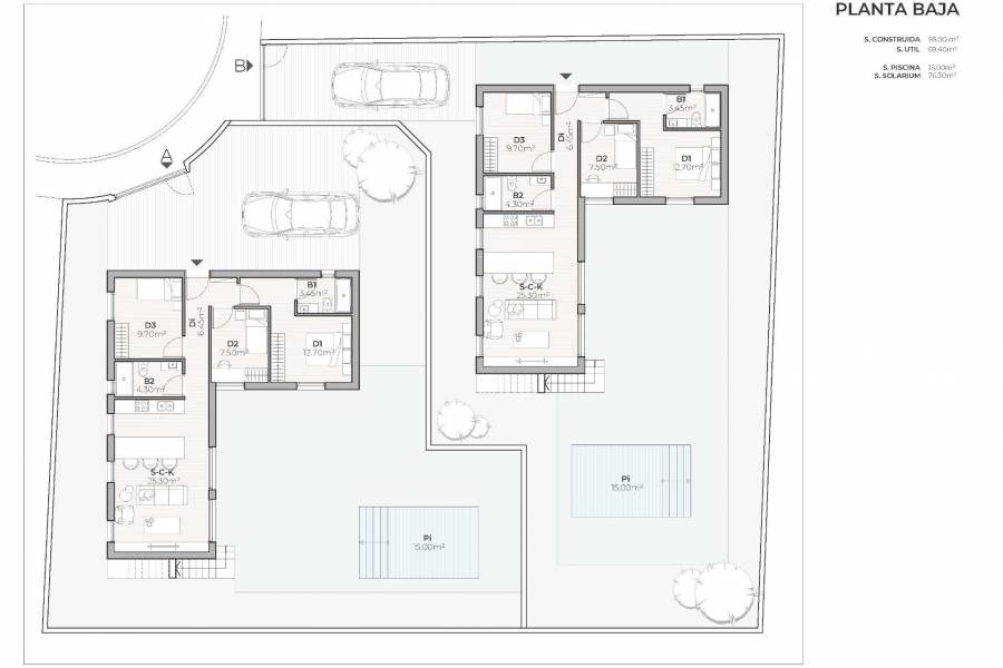 Nieuwbouw - Detached - Mazarron - Country Club