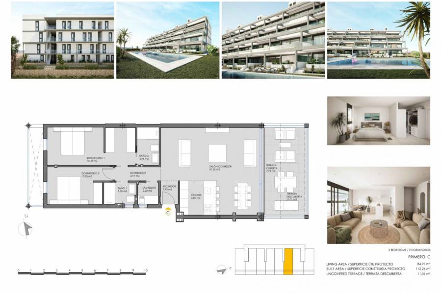 Nieuwbouw - Appartement - Cartagena - Mar de Cristal