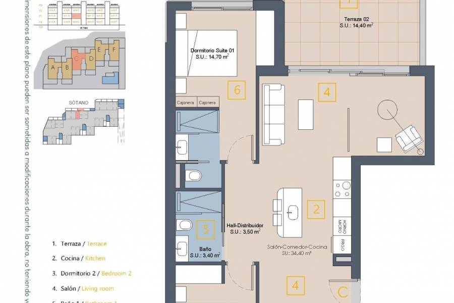 Nueva construcción  - Apartamento - Los Alcázares - Serena Golf