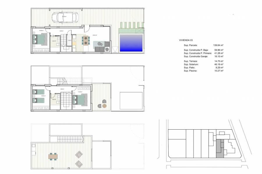 Nueva construcción  - Chalet - Los Alcázares - La Concha