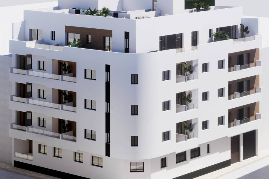 Nieuwbouw - Penthouse - Torrevieja - pueblo