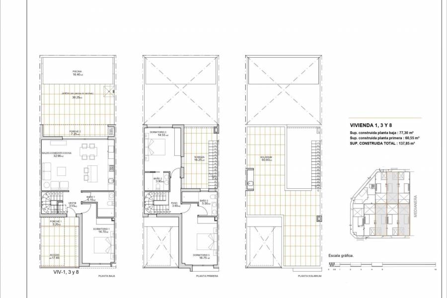 Nueva construcción  - Adosado - San Javier - pueblo