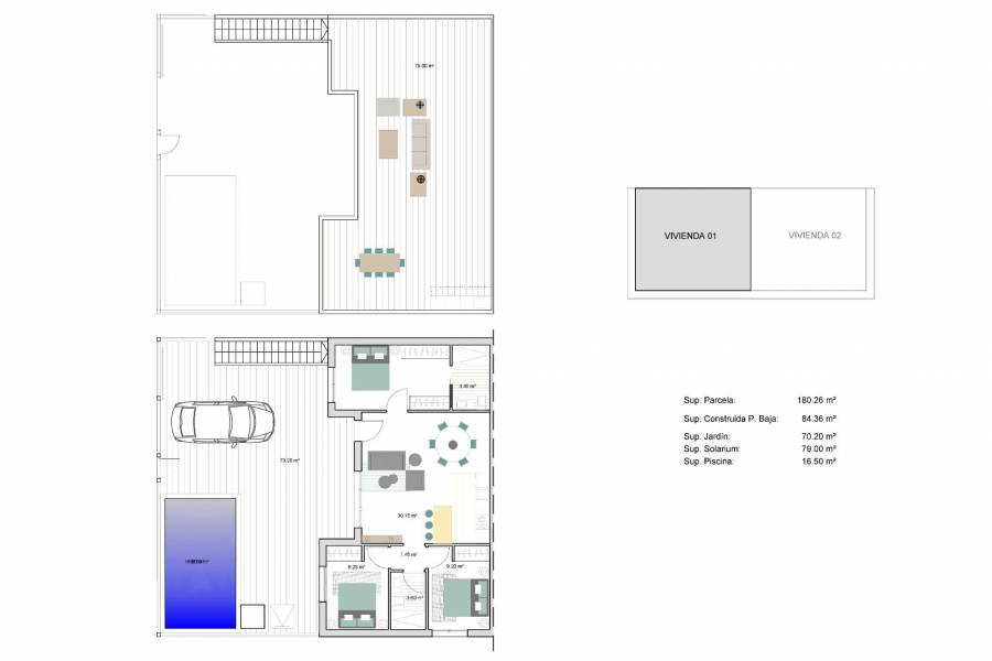 Nieuwbouw - Quad - Torre Pacheco - pueblo