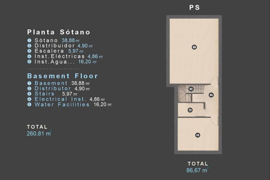Nueva construcción  - Chalet - Orihuela Costa - Las Filipinas