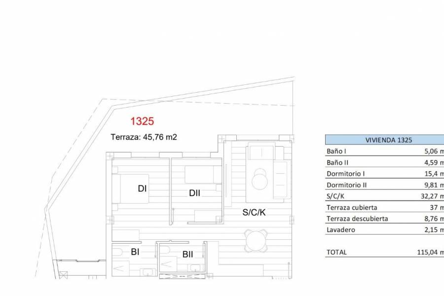 New Build - Apartment - San Miguel de Salinas - Pueblo
