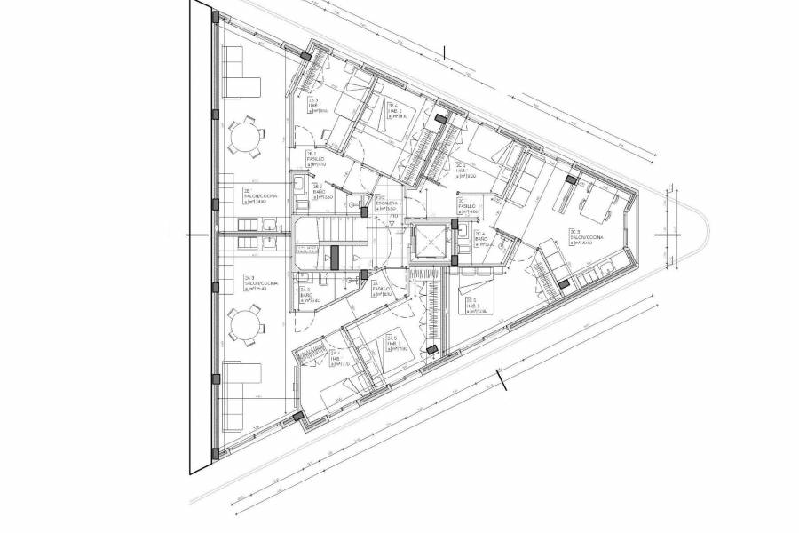 Nieuwbouw - Penthouse - Mazarron - pueblo