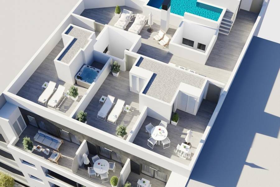 Nieuwbouw - Penthouse - Torrevieja