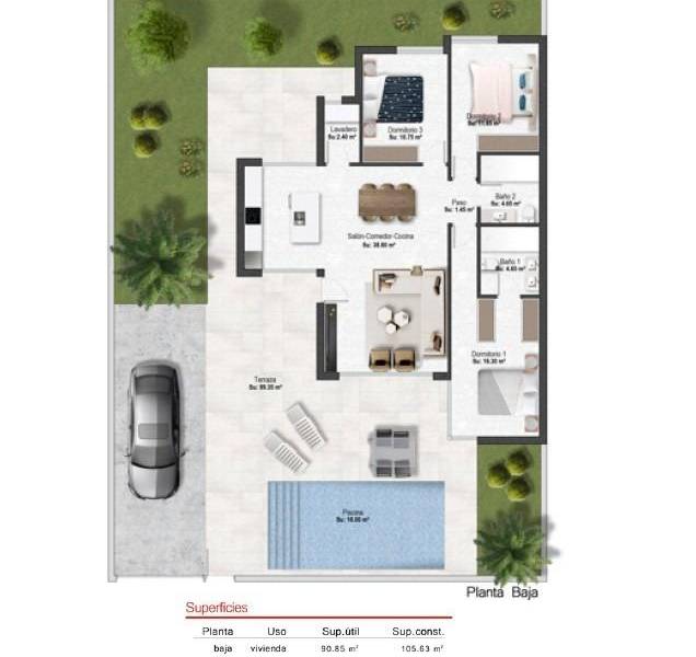 Nieuwbouw - Detached - Baños y Mendigo - Altaona Golf