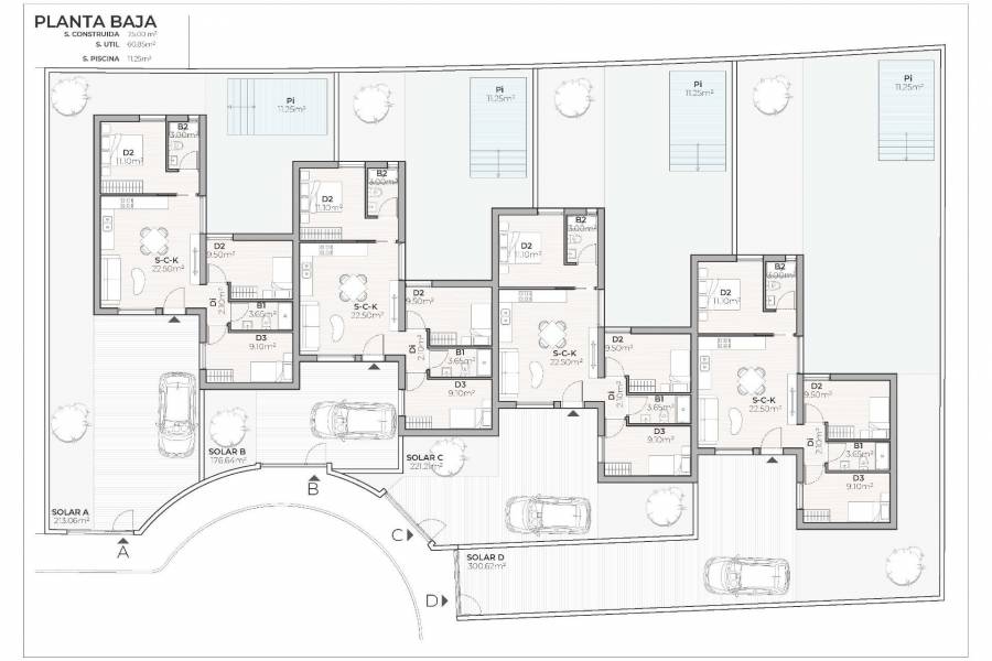 Nieuwbouw - Townhouse - Mazarron - Country Club