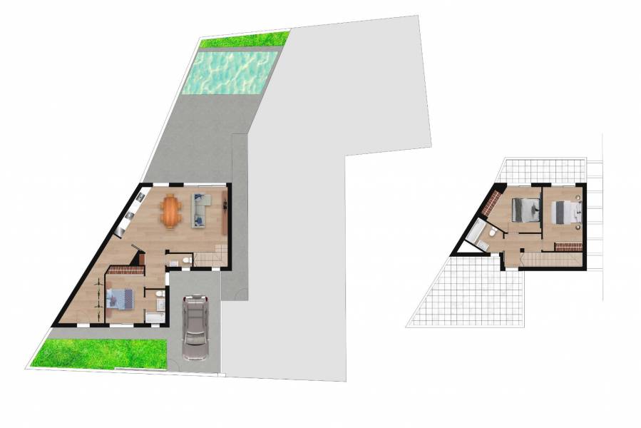 Nieuwbouw - Detached - San Pedro del Pinatar - San Javier