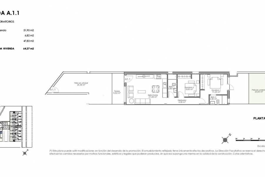 Nueva construcción  - Apartamento - Puerto de Mazarron - Playa Negra