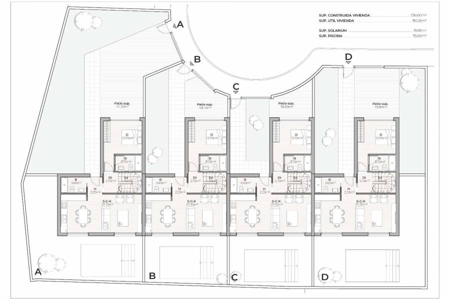 New Build - Townhouse - Mazarron - Country Club