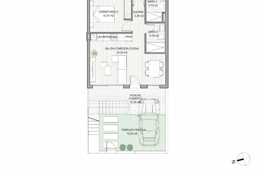 Nieuwbouw - Appartement - San Pedro del Pinatar - El Salero