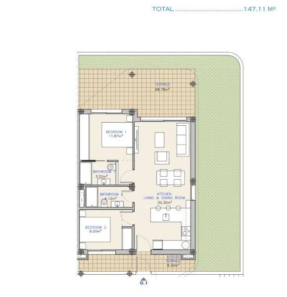 Nueva construcción  - Apartamento - Los Alcázares - Serena Golf