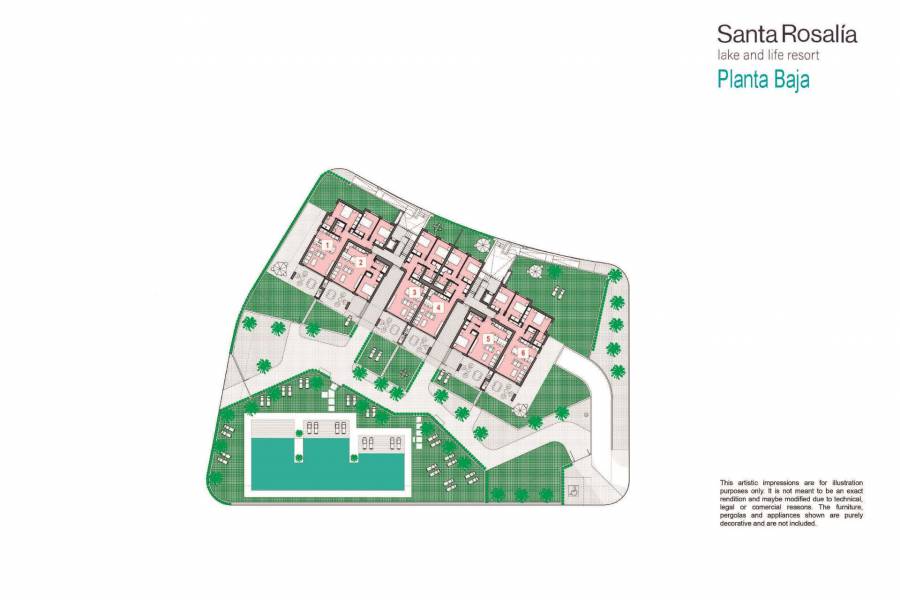 Nieuwbouw - Penthouse - Torre Pacheco - Santa Rosalia Lake And Life Resort