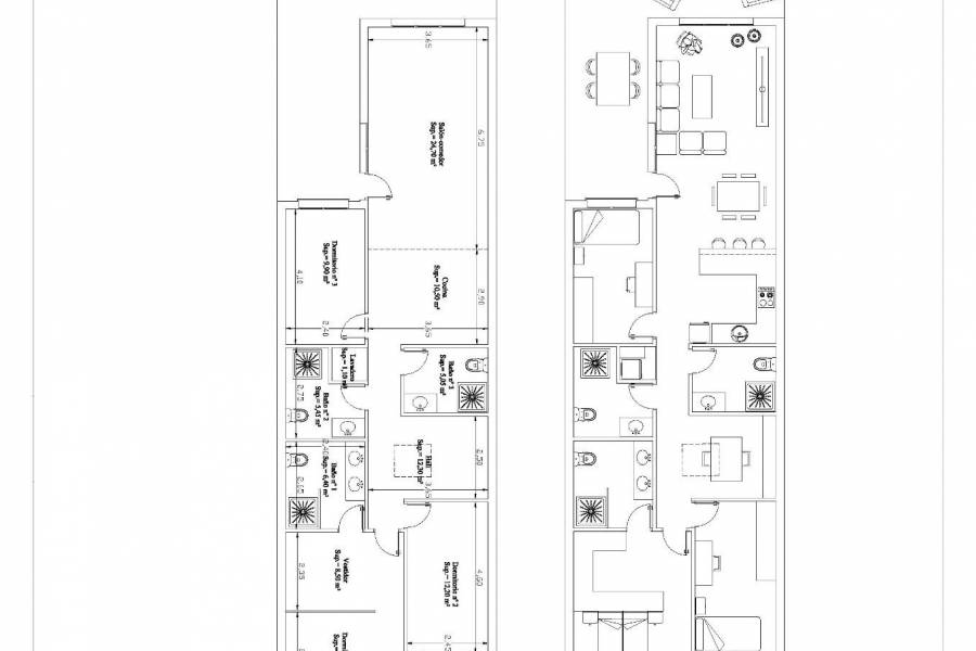 Nieuwbouw - Townhouse - Sangonera la Verde - Torre Guil