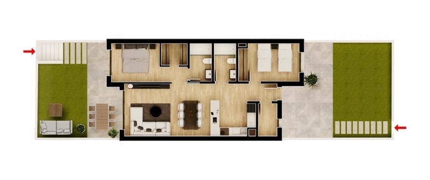 Nieuwbouw - Appartement - Monforte del Cid - Alenda Golf