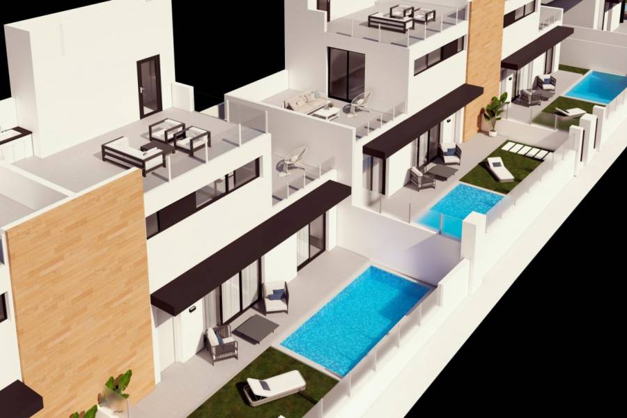 Nieuwbouw - Semi-Detached - Orihuela Costa - Las Filipinas