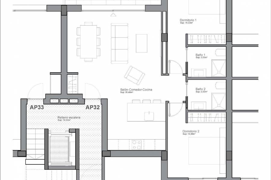 Nueva construcción  - Apartamento - Guardamar del Segura - El Raso