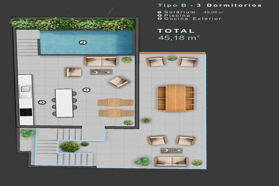 Nueva construcción  - Atico - Torrevieja