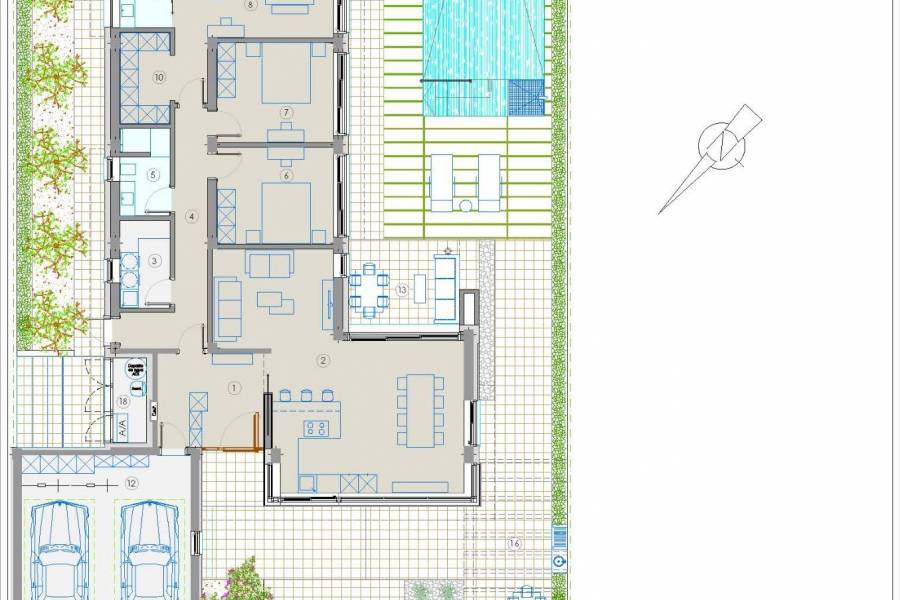 Nueva construcción  - Chalet - San Javier