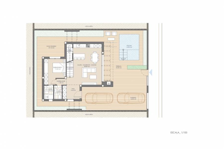 Nieuwbouw - Detached - San Juan de los Terreros - Las Mimosas