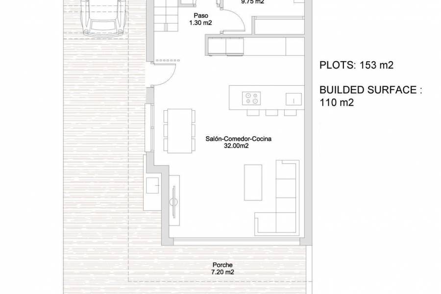 Nieuwbouw - Detached - San Javier - Parque de los leones