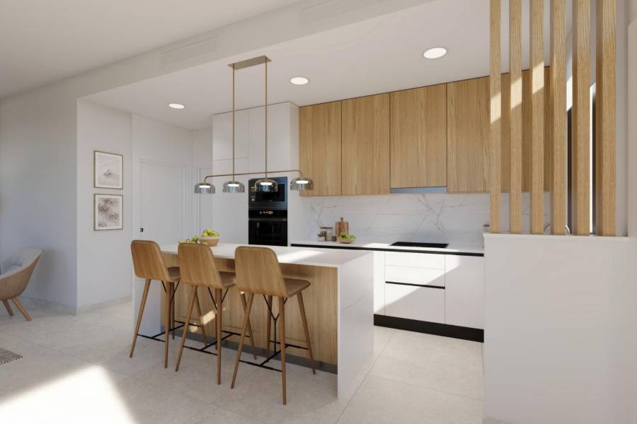 Nieuwbouw - Detached - Fuente Álamo - Hacienda Del Álamo Golf