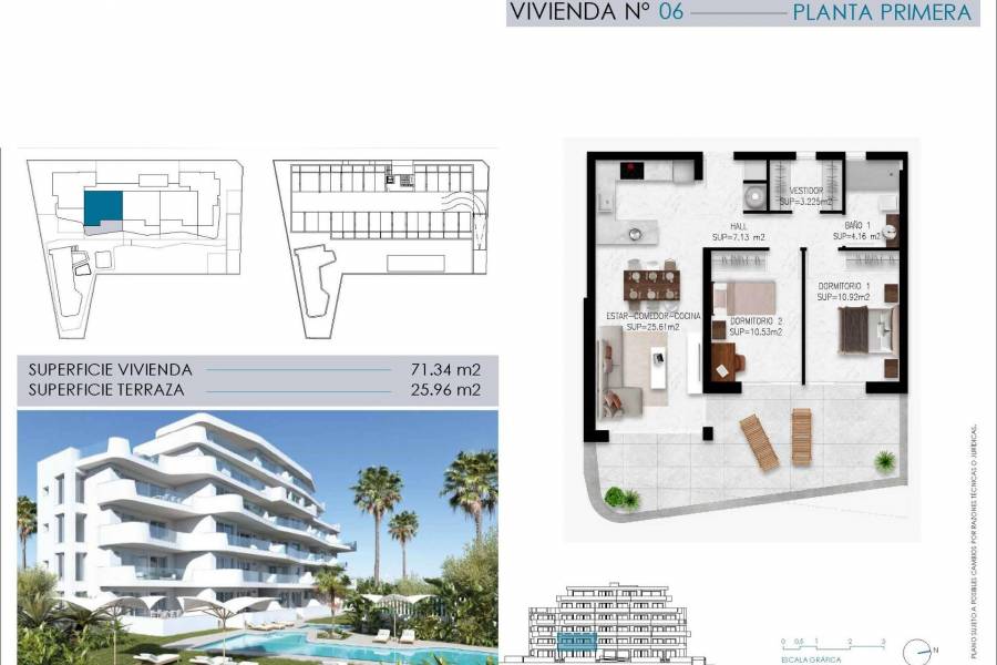 Nueva construcción  - Apartamento - Pilar de la Horadada - Mil Palmeras