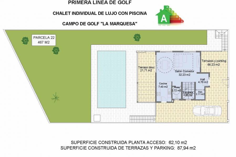 Nueva construcción  - Chalet - Rojales - Golf La Marquesa (Ciudad Quesada)