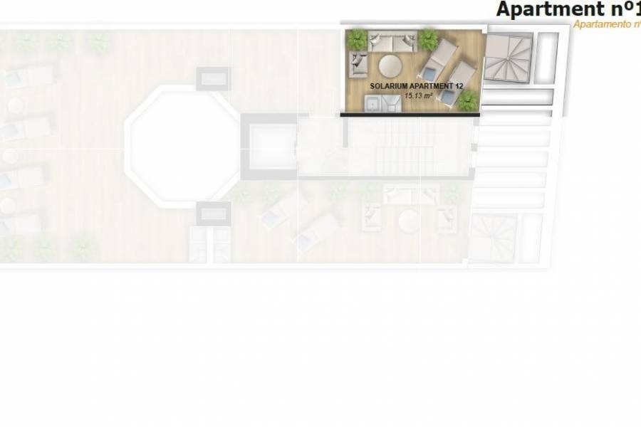 Nueva construcción  - Atico - Torrevieja - Playa de El Cura