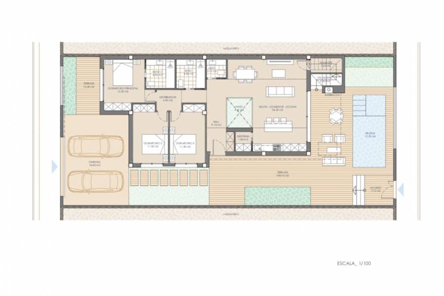 New Build - Detached - San Juan de los Terreros - Las Mimosas