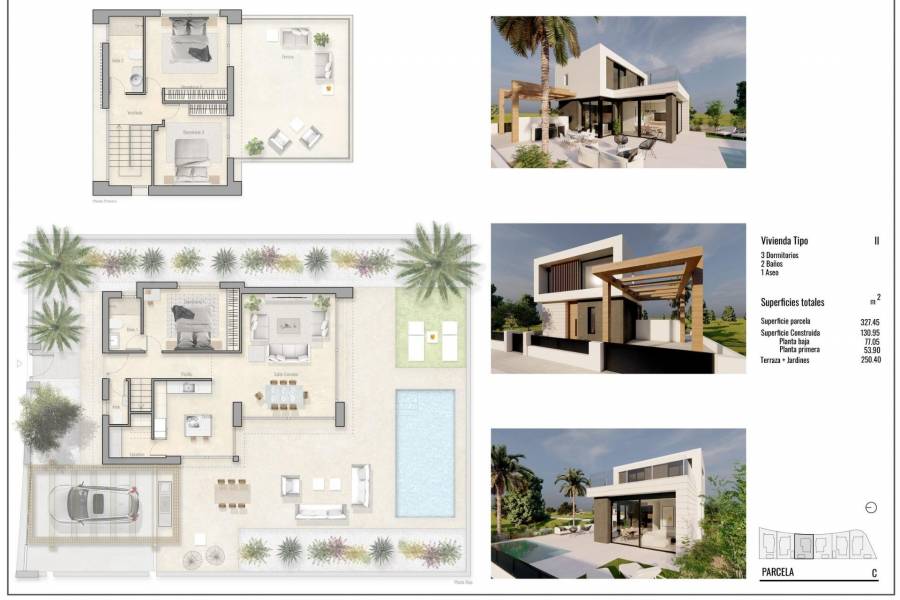 Nieuwbouw - Detached - Pilar de la Horadada - Roda Golf
