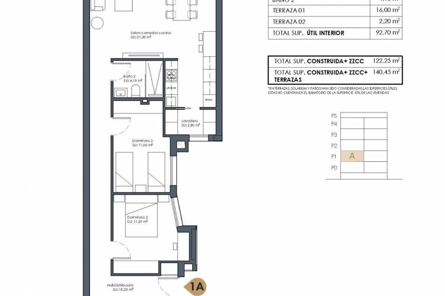 New Build - Apartment - Guardamar del Segura - Pueblo
