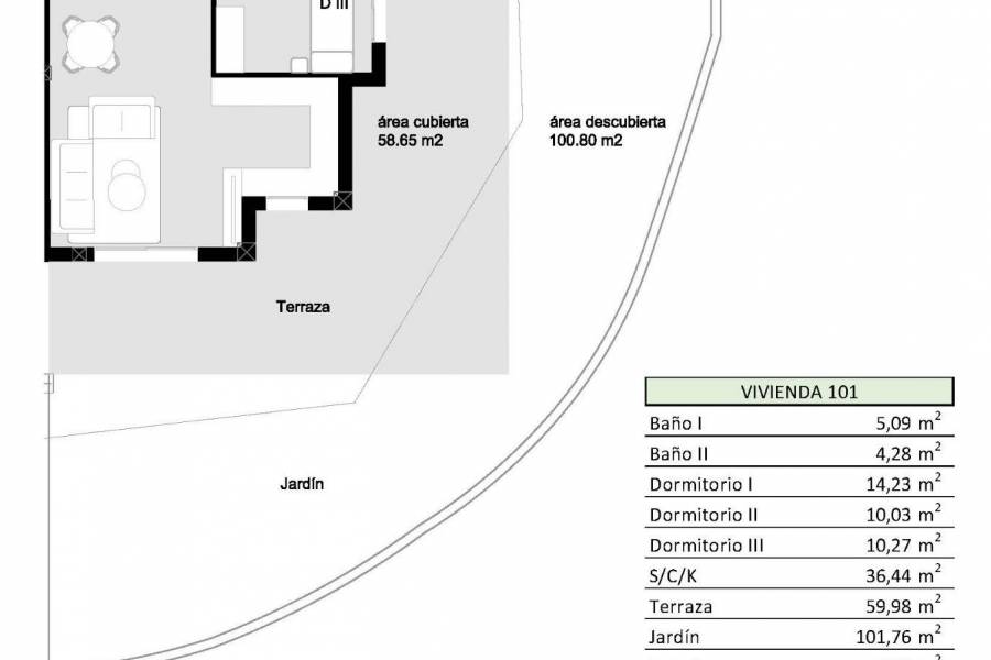 Nueva construcción  - Apartamento - San Miguel de Salinas - Pueblo