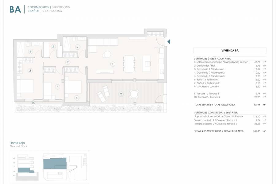Nieuwbouw - Appartement - Benijofar - Pueblo