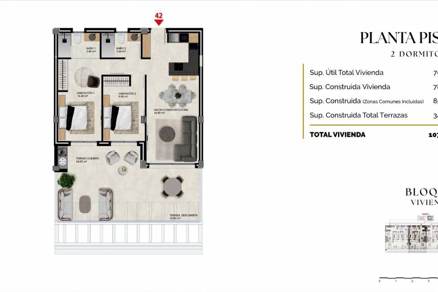 Nieuwbouw - Appartement - Finestrat - Balcón de Finestrat