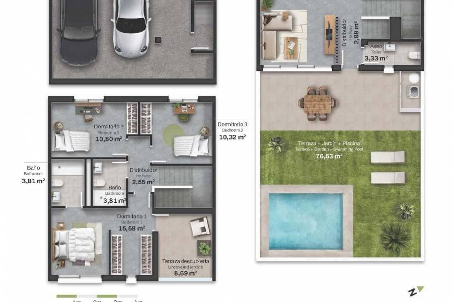 Nueva construcción  - Adosado - Mojacar - Descargador
