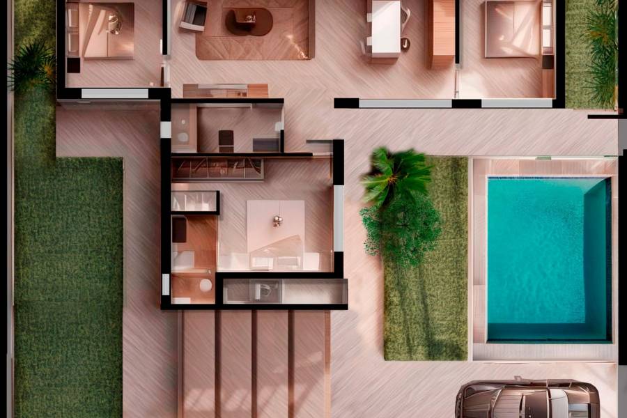 Nueva construcción  - Chalet - Torre Pacheco - Roldán