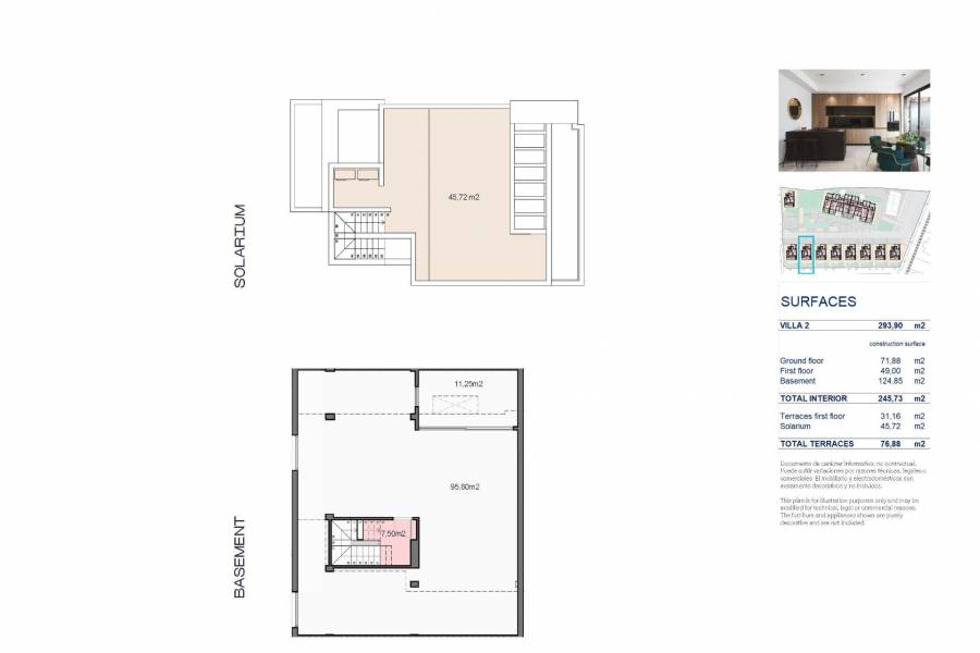 Nueva construcción  - Chalet - Los Alcázares - Santa Rosalia Lake and Life Resort