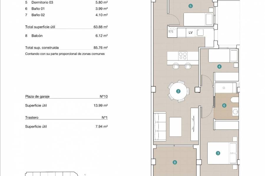 Nueva construcción  - Apartamento - Jacarilla - pueblo