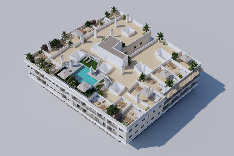 New Build - Penthouse - Algorfa - Pueblo