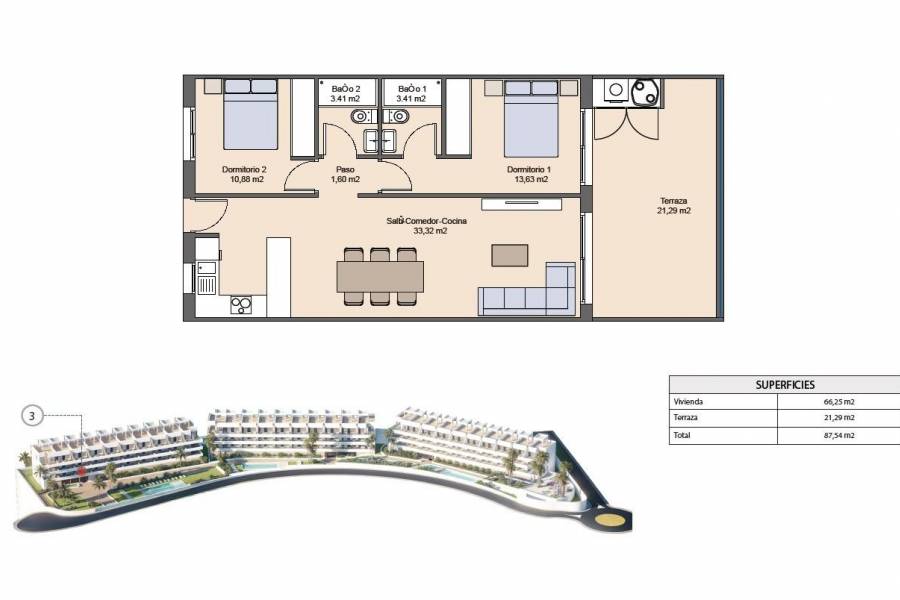 Nueva construcción  - Apartamento - Finestrat - Balcón de Finestrat