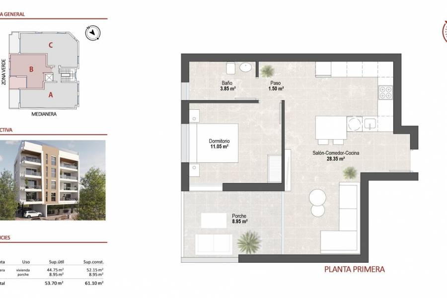 New Build - Apartment - San Pedro del Pinatar - San Javier